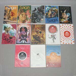Lot of 13 Image Comics Books Saga, Rat Queens Shadowline, MP Manhattan Projects